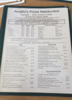 Angelo's Pizza Restaurant Seafood Steamer Bar menu