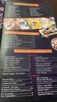 Izumi Asian Cuisine menu