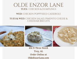 Olde Enzor Lane food