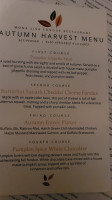 Mona Lisa Fondue menu