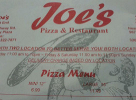 Joe's Pizza (east End) Loyalsock food