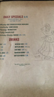 Casa Alde menu