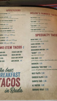 Casa Alde menu