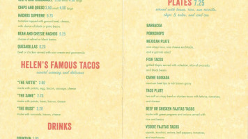 Casa Alde menu