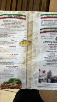 Napoli Pizza menu