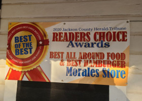 The Morales Store menu