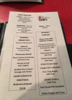 R-time At Rene's menu