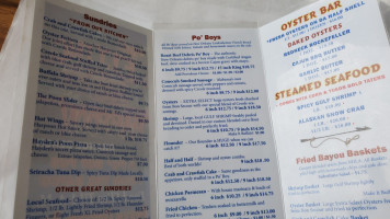 The Flying Harpoon 2 menu