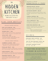 The Hidden Kitchen menu