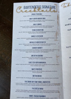 Barley Creek Brewing Company menu