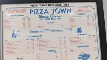 Pizza Town Italian inside