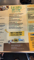 Tacodeli menu