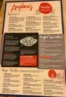 Angelina's Pizzeria And Cafe menu