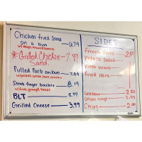 Willie's Burgers Bbq menu