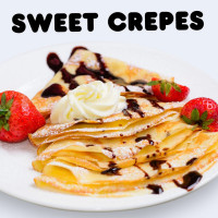 Crepes-a-go-go food