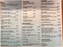 Food City Diner menu