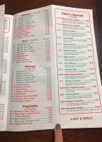 Green China menu