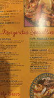 Margarita Loca Grill menu