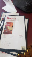 Margaritas menu