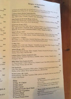 Latham House Tavern menu