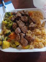 Two Brothers Hibachi food