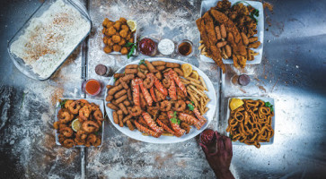 Oak City Fish And Chips inside