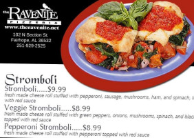 The Ravenite Pizzeria food