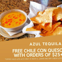 Azul Tequila food