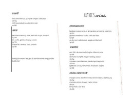 Ruthie's menu