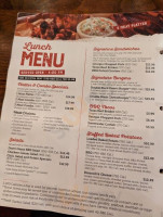 Famous Dave's B-que menu