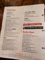 Famous Dave's B-que menu