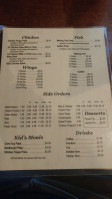 Brad's -b-que menu