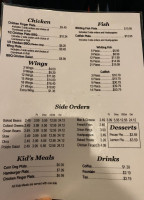 Brad's -b-que menu