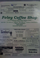 Foley Brunch And Supper Club menu