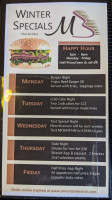 Mountain Branch Grill Pub menu