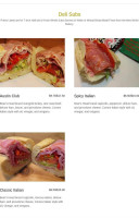 Tucci's Southside Subs menu