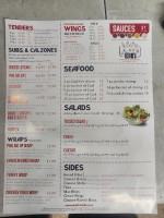 Fratelli's In The Heights menu