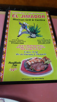 Taqueria El Jimador menu