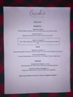 Corrado's Cucina Italiana menu