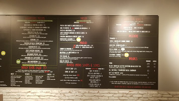 Sauce Pizza Wine menu