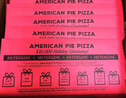 American Pie Pizza food