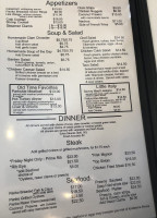 Parkside And Lounge menu