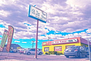 El Tio Taco Shop outside