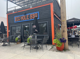 Big Hole Bbq Victor food