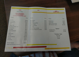 Enrique's Authentic Mexican Food menu