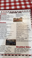 Hot Rod Cafe menu