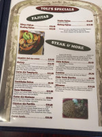 Reyna’s Café Mexican Grill menu