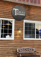 Tables outside