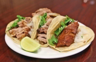 Don Pedro's Carnitas Los Cuatro Hermanos food