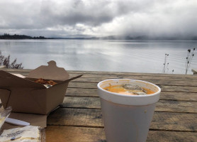 The Fish Peddler At Pacific Oyster food